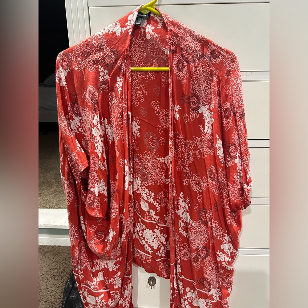 Silky kimono